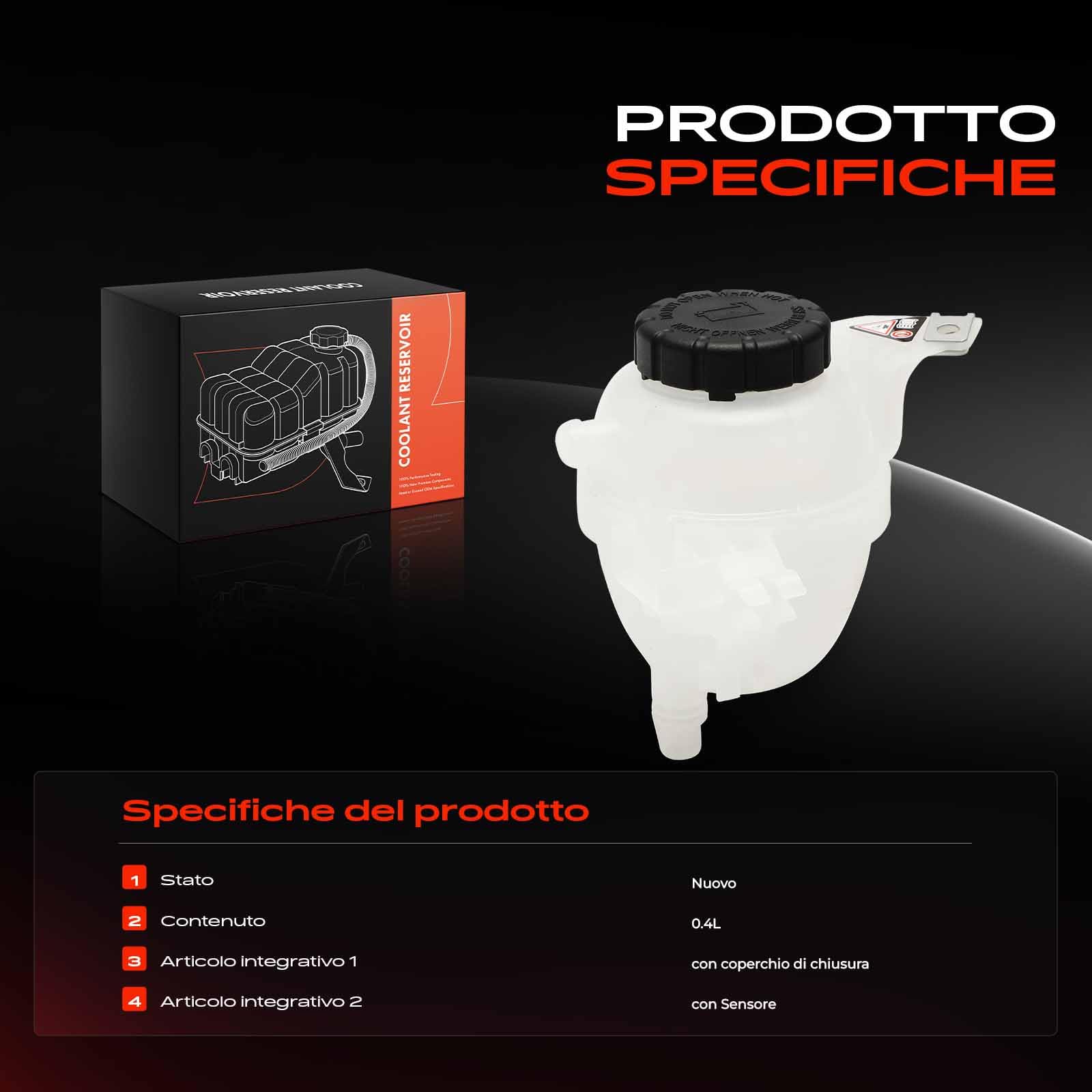 Frankberg Vaso di espansione con sensore A2225000549
