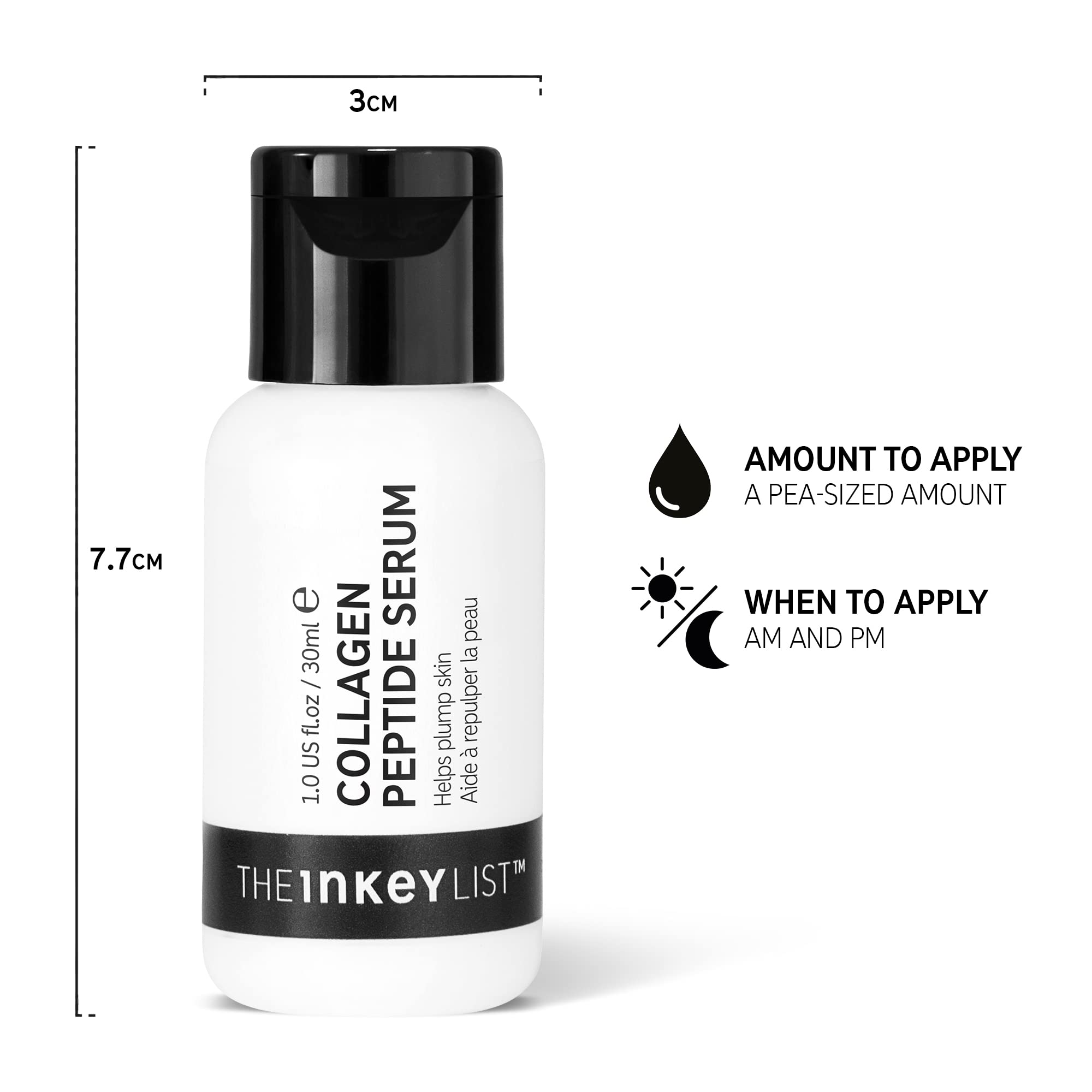 THE INKEY LIST Collagen Peptide Serum 30 ml, Transparent - Image 3