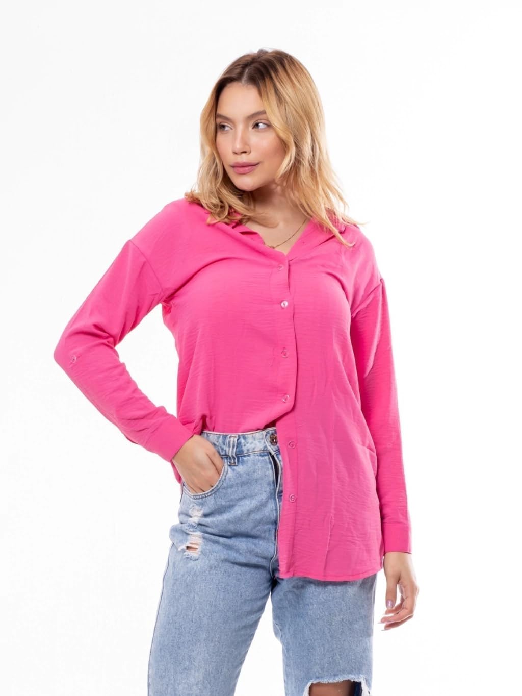 Camisa Social Feminina de Botão Manga Longa – Camisa Branca Estilo Alfaiataria para Trabalho, Escritório e Looks Elegantes BLU-006 em promoção! Veja a oferta e mais achadinhos de Blusas 7 Hoje é o melhor dia para comprar Camisa Social Feminina de Botão Manga Longa – Camisa Branca Estilo Alfaiataria para Trabalho, Escritório e Looks Elegantes BLU-006 com aquele preço maroto! Promoção! Aproveite a oferta! 7