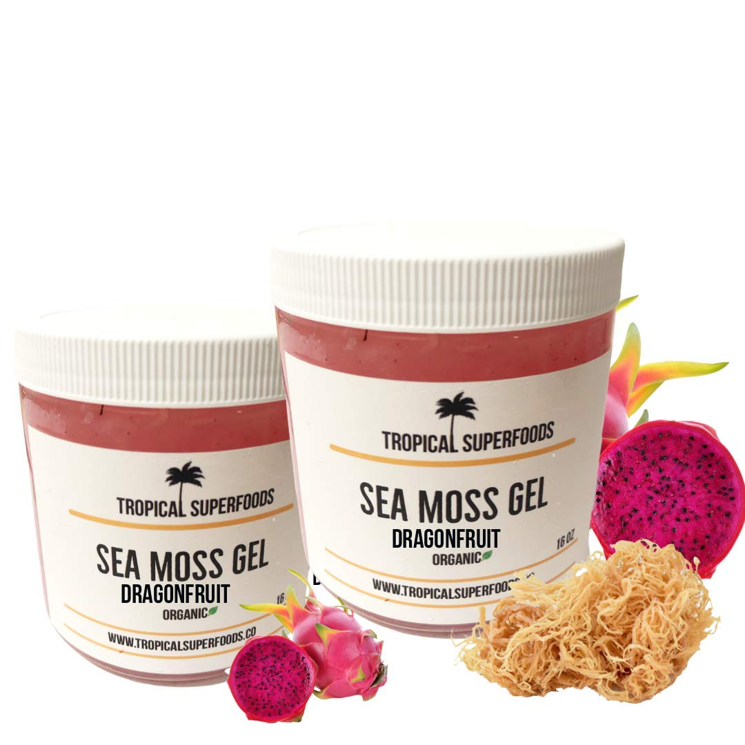 Buy Tropical Superfoods 100 Wildcrafted Irish Sea Moss Gel with Dragon