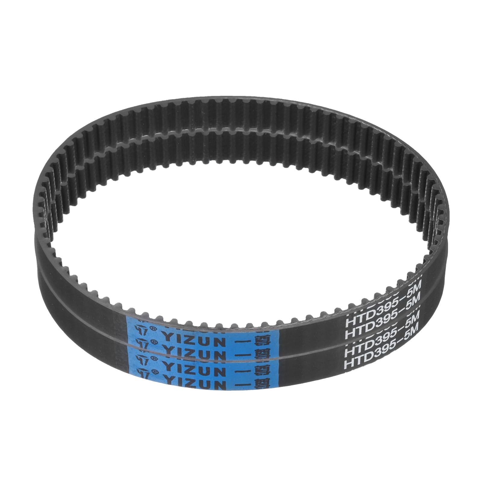 QUARKZMAN Correa de Distribución HTD-5M 79 Dientes 395 mm x 15 mm x 3.6 mm Goma Bucle Cerrado
