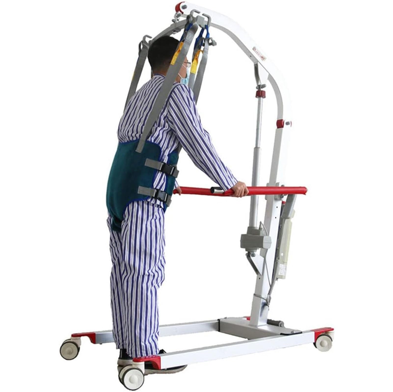 Harnais de marche debout, harnais de marche assisté par le patient, dispositif d'entraînement à la marche d'aide à la rééducation, conception de taille réglable, for adultes, personnes âgées, équipeme