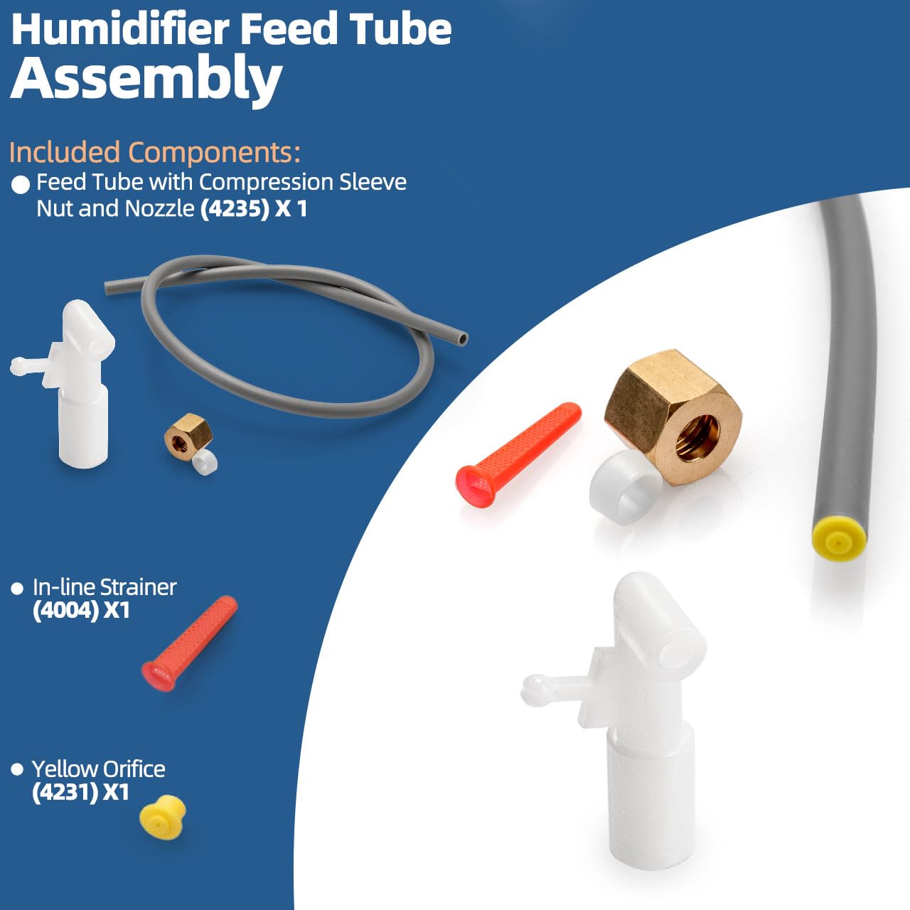 4235 - Kit de boquilla de tubo de alimentación