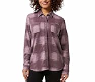 Ladies' Cozy Knit Button-Up Long Sleeves Shirt