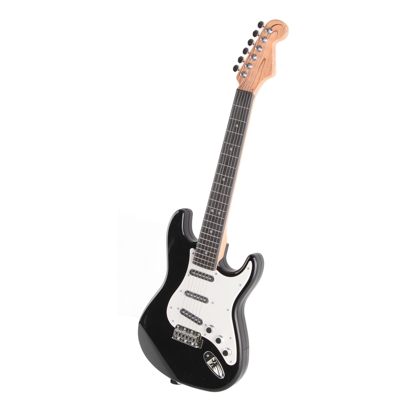 TOPINCN Giocattolo per Chitarra Elettrica per Bambini Esperienza Musicale Multifunzionale Design Leggero e Portatile per Giovani Musicisti 1 Pezzo (BLACK)