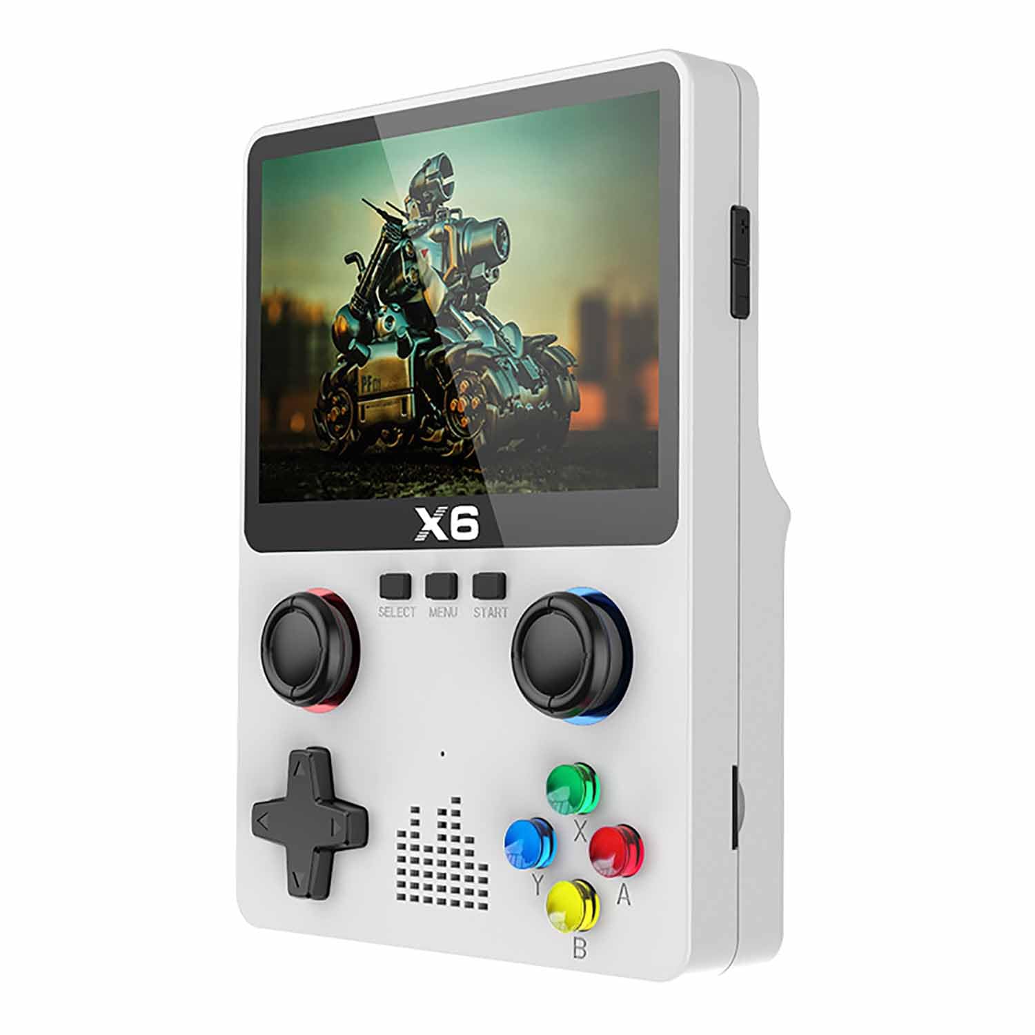 Console de jogos portátil, tela IPS de 3,5 polegadas, sistema Linux, jogos clássicos, suporte para saída de TV HDMI