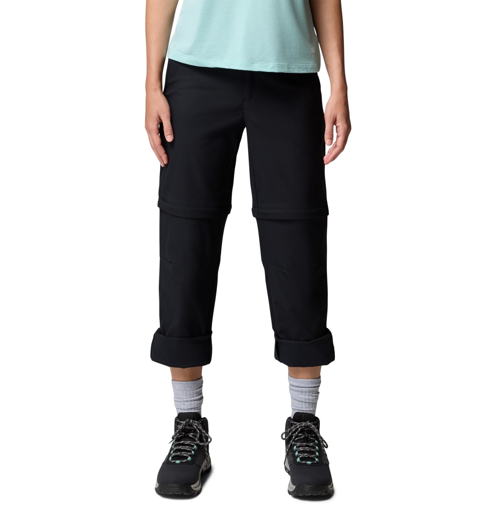 Columbia Leslie Falls Convertible Pant, Pantalon Convertible en Short De Randonnée pour Femme