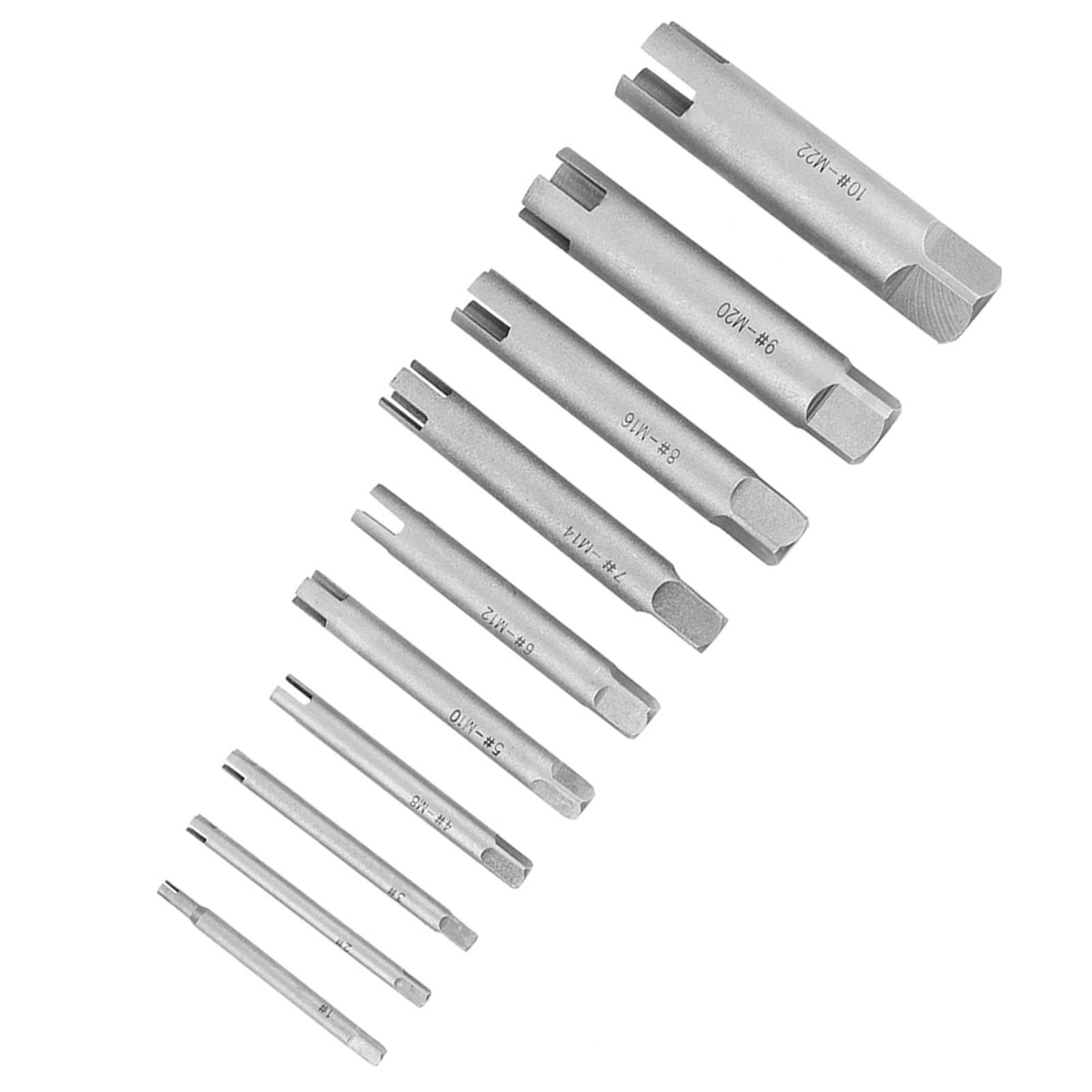 Set di estrattori per Viti, Kit per Viti danneggiate per Uso Industriale, Set di Strumenti per l'estrazione di Viti spanate