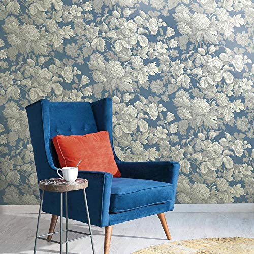 Yorkwallcoveringsfrenchantiquefloralremovablewallpaperwedgwoodbluegraywhitekc1845 Urban Country Home Decor York wallcoverings french antique floral removable wallpaper wedgwood bluegraywhite kc1845 urban country home decor