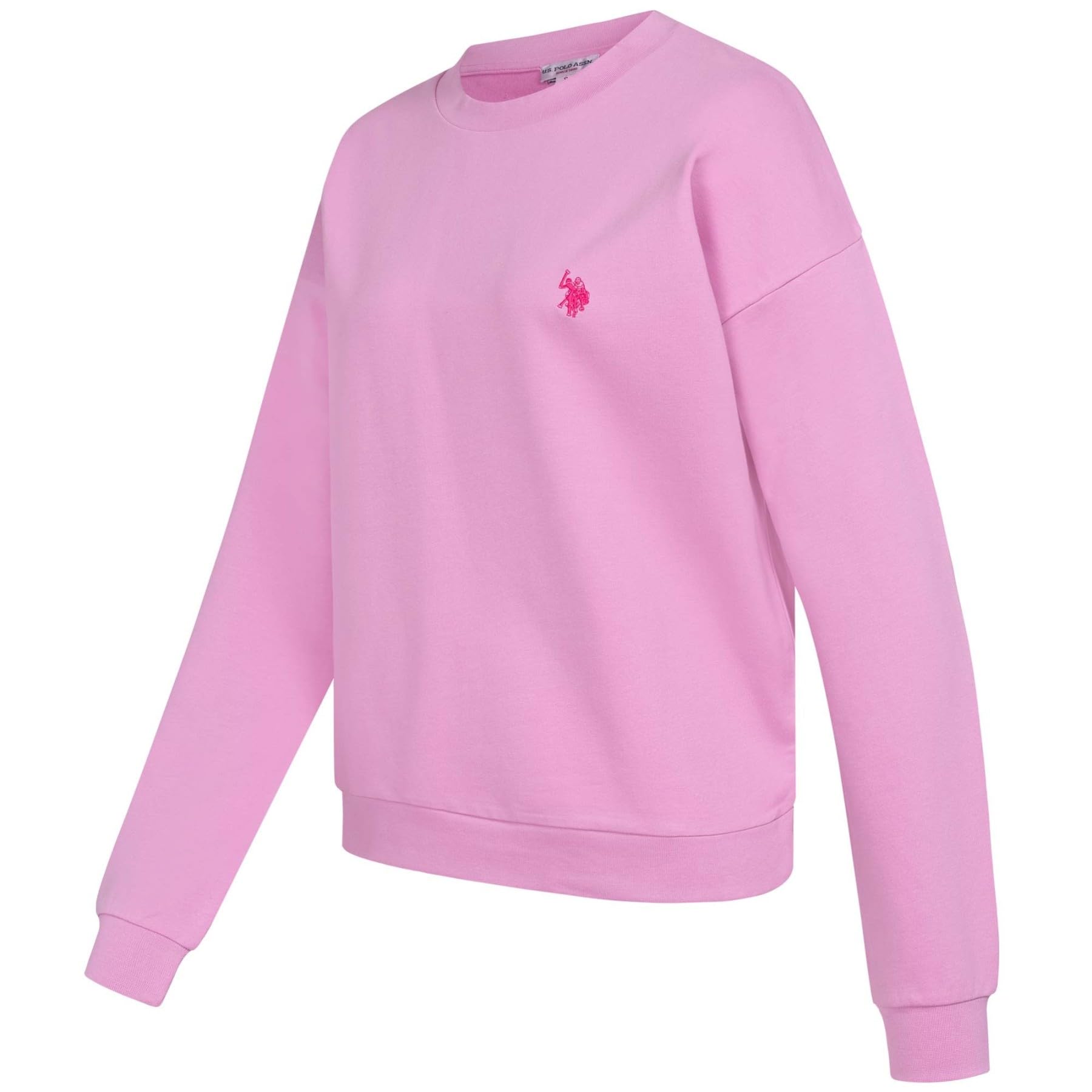 U.S. POLO ASSN. Damen Sweatshirt Pullover (S-XXL) Baumwollmix Rundhals Langarm P034