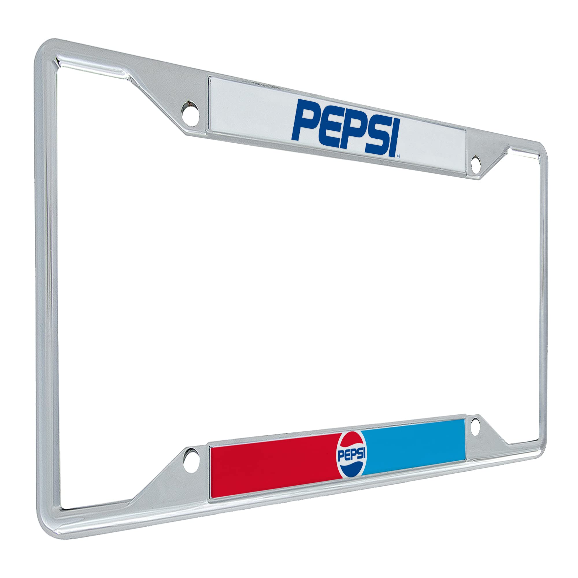 Desert Cactus Pepsi License Plate Frame Metal Car Tag Holder for Front or Back of Car Officially Licensed (Mascot) (Style 2)