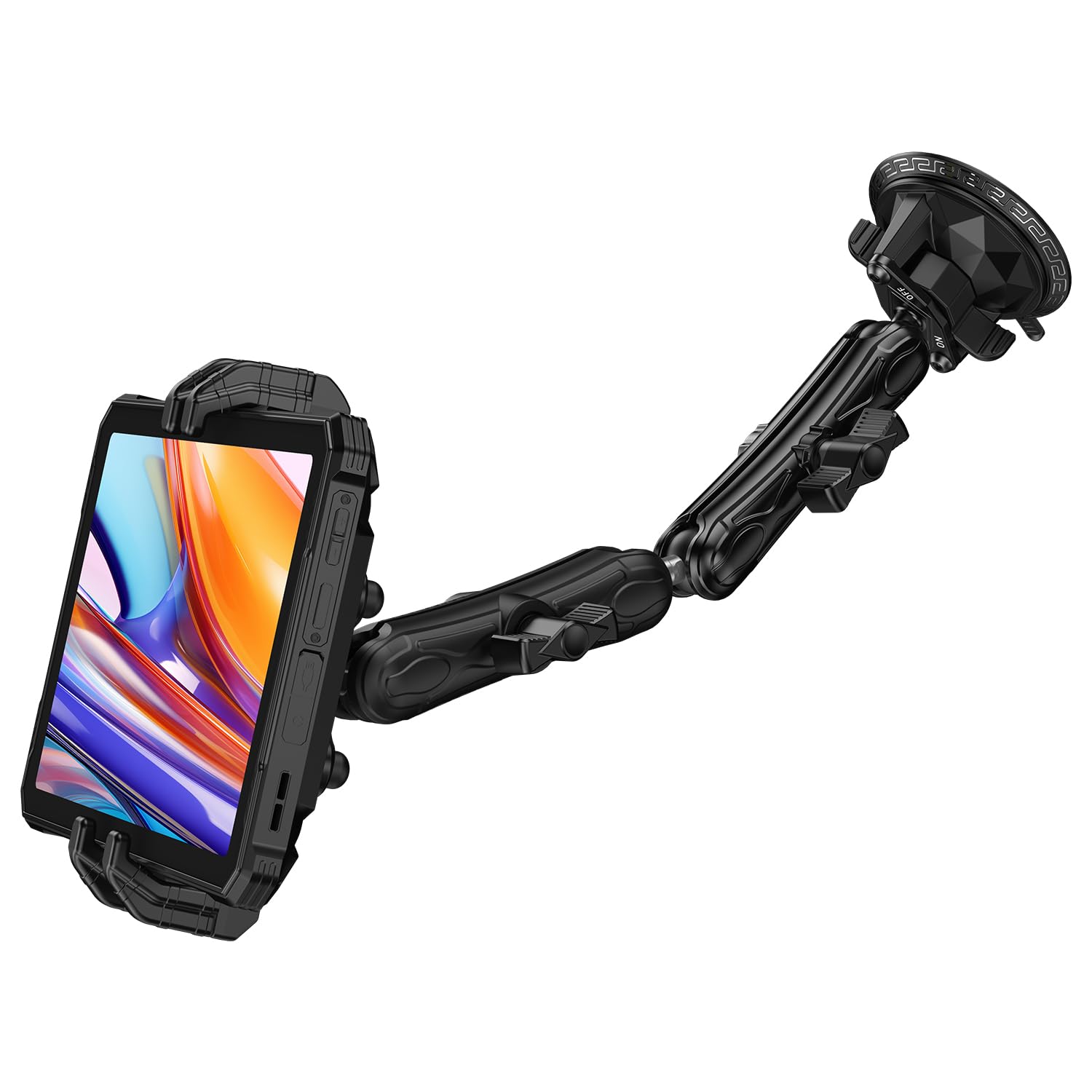 Ulefone Armor Mount Max UAN02, Supporto per Tablet per Camion e Auto, da Applicare sui Parabrezza e Superfici Lisce, Compatibile con Armor Pad, e Telefoni Mobile con una Larghezza 14,25 cm e 21,75cm