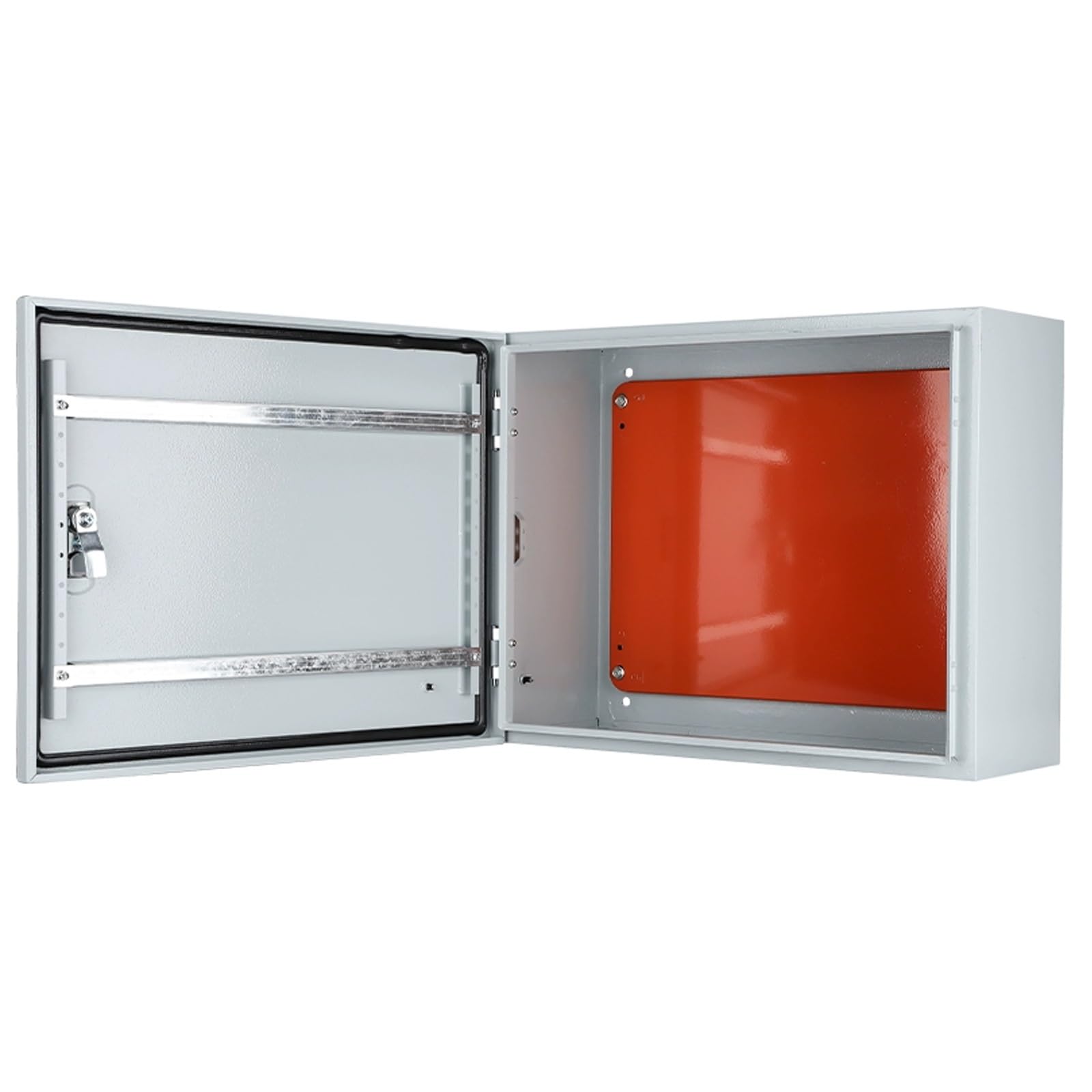 Caja Estanca Exterior Electrica de Acero Laminado en Frío, Caja Registro Electrico de Exterior con Placa de Montaje Extraíble, Protección IP66 Contra la Intemperie(60 * 50 * 25cm)