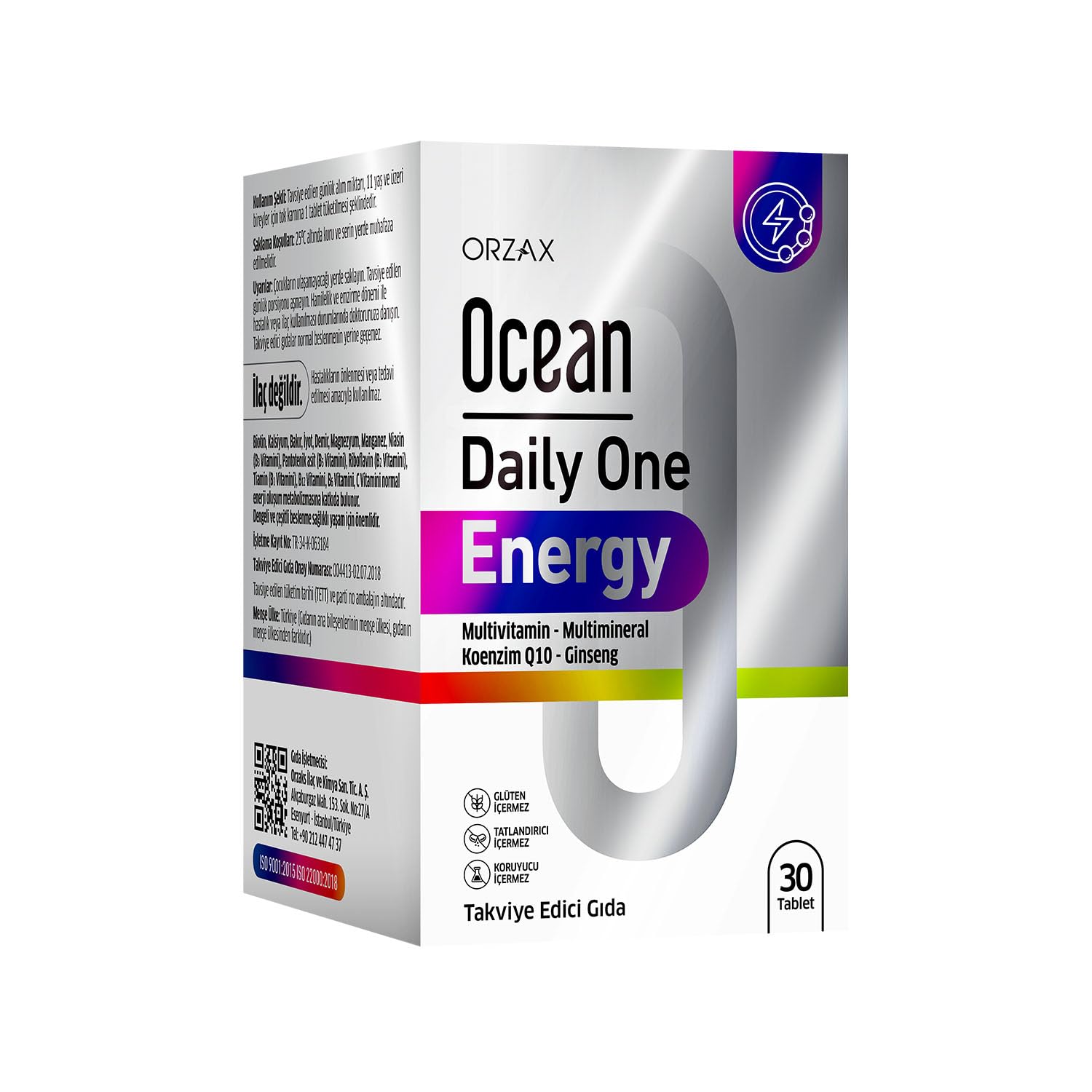 Ocean Daily One Energy Multivitamin & Multimineral 30 Tablet…