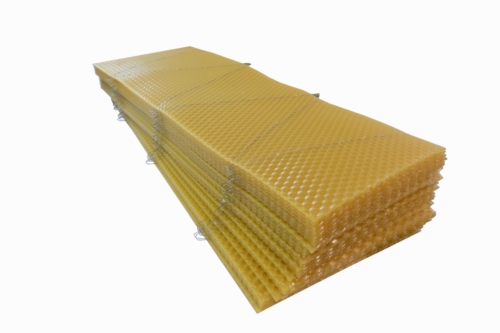 AGS Wired SN4 Beeswax Foundation Honeycomb Beekeeping Hive Box Frame 25 Beehive Base Sheets Beekeeper Tools Equipment standard wax frames