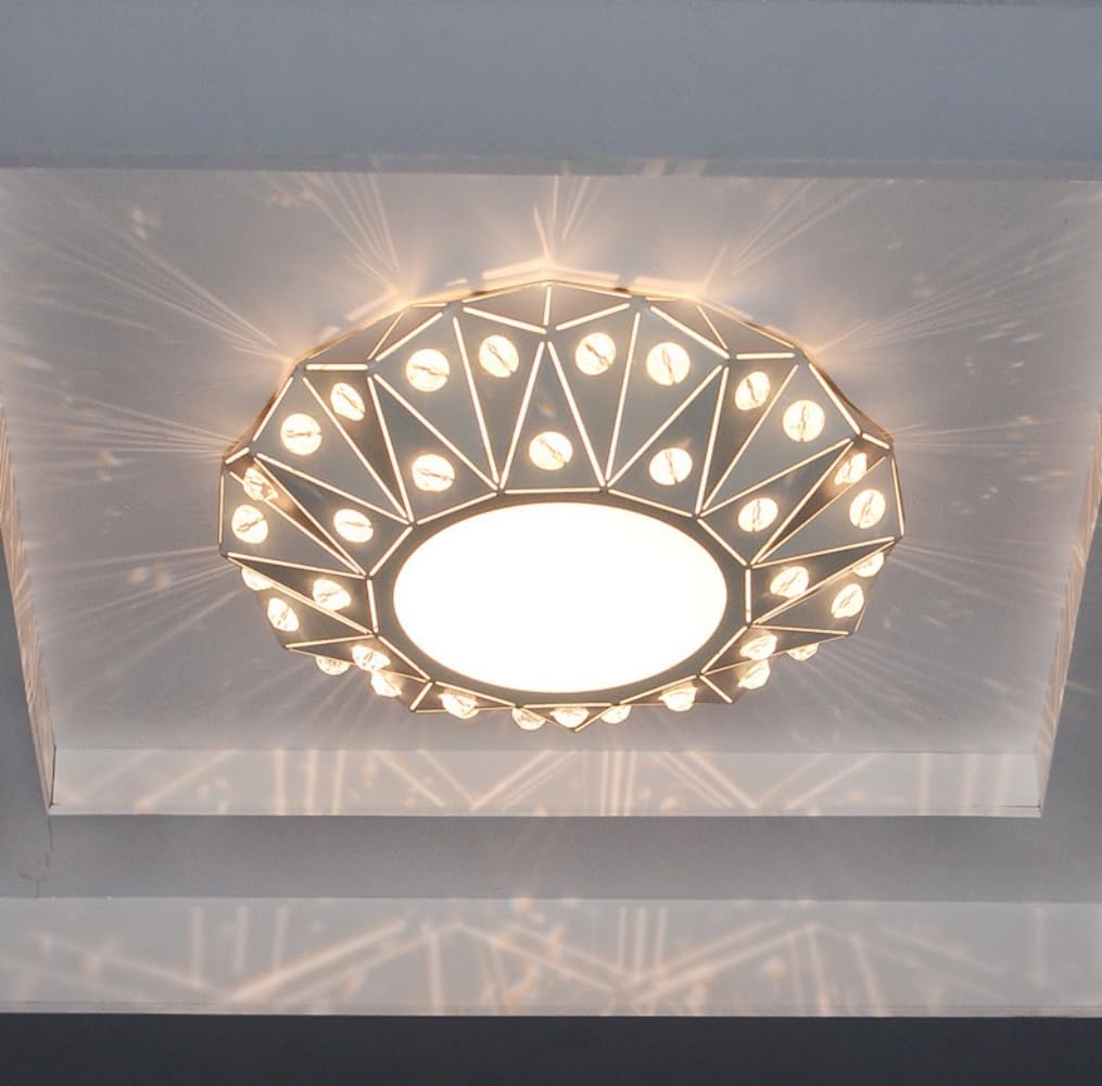 Lustre en cristal K9 moderne pour illuminer chaleureusement votre chambre ou couloir