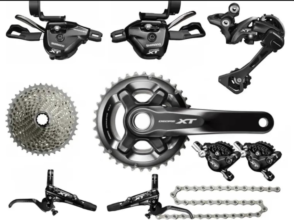 Groupset Deore XT M8000 11s İkili, 36X26T, 175mm 11-40CS : Amazon