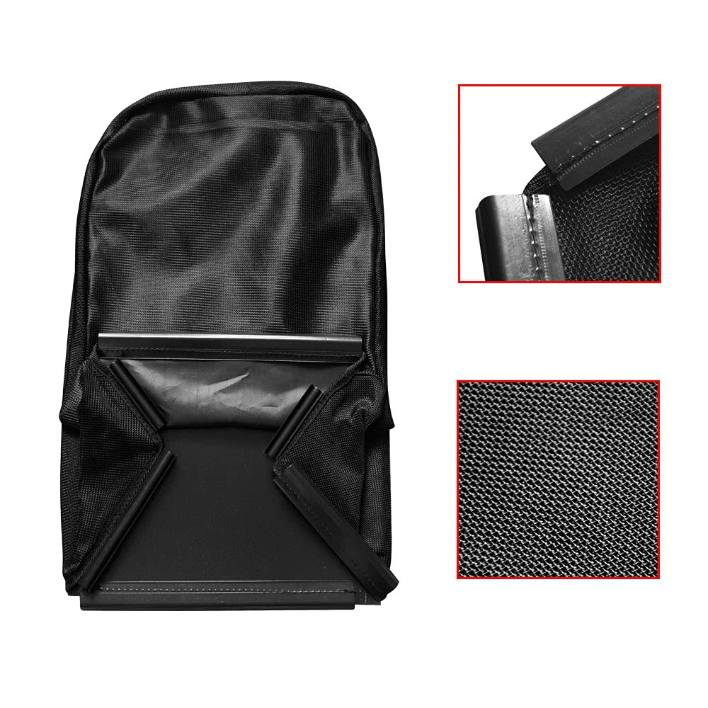 Braveboy - Bolsa de césped 115-4664, sin marco de metal, compatible con cortacésped Toro XT675 59307 de 22 pulgadas 2009, compatible con modelos 20330 20331 20370 20371 20377 20378 y Más