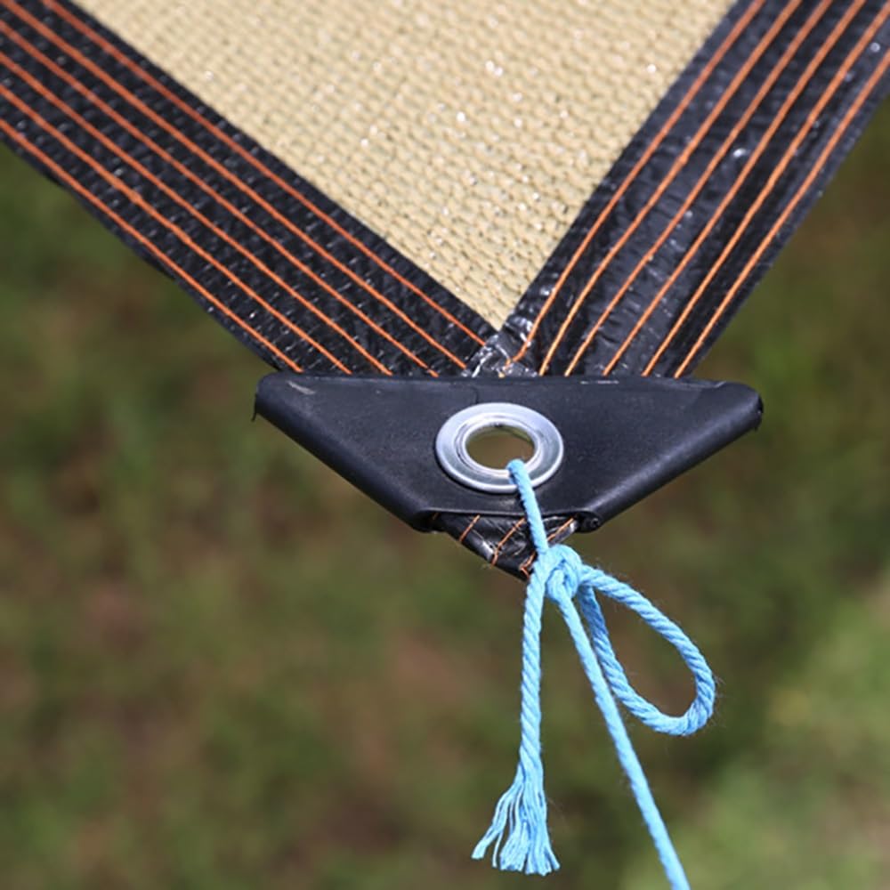 Siatka zacieniająca na patio, 90% blokująca promieniowanie UV, na zewnątrz, do ogrodu, pergoli, na taras i patio, dostępna w rozmiarach od 1 do 10 m (3 x 12 m)
