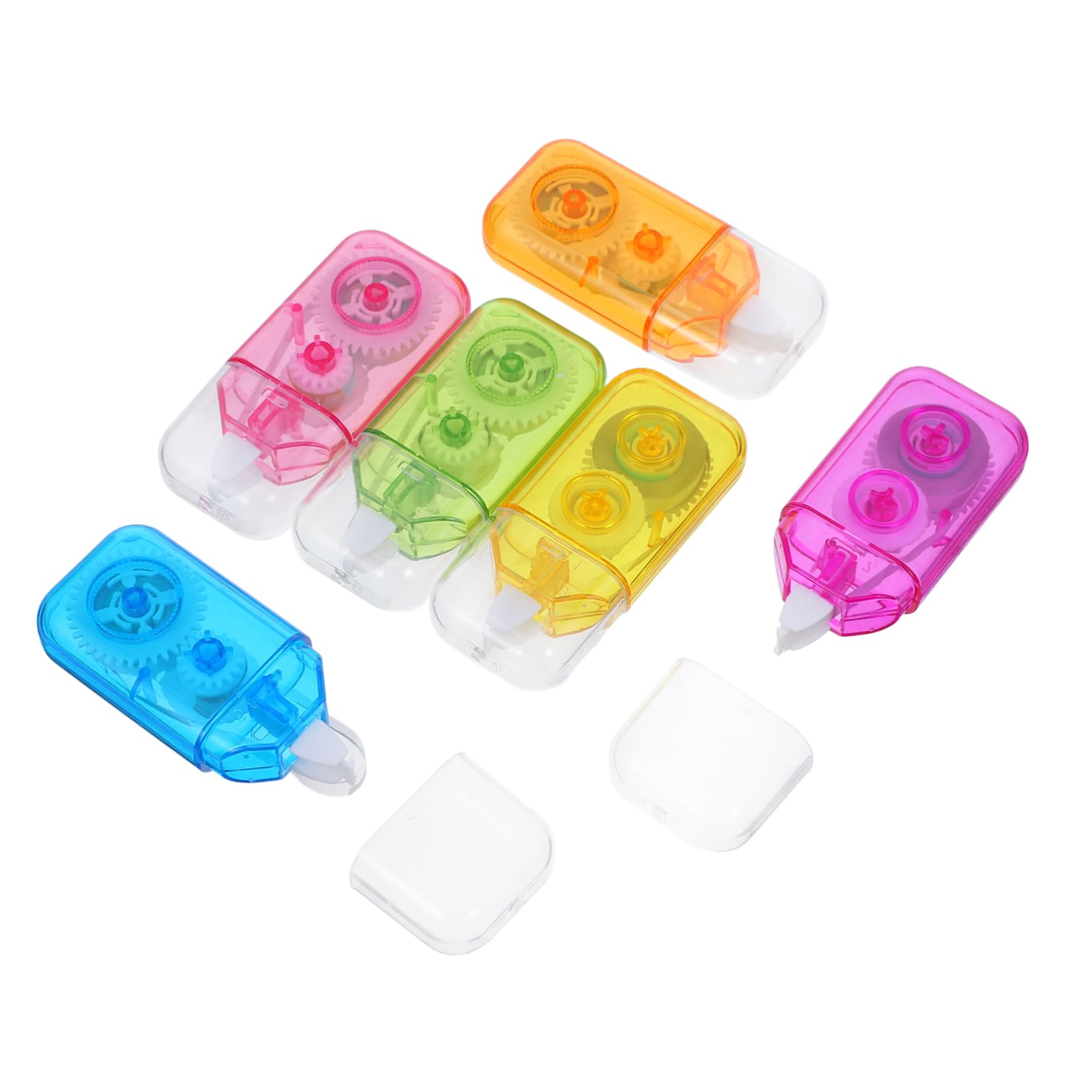 NUOBESTY 30 Pièces correcteur bande de correction de bande dessinée fournitures de classe esthétique fournitures scolaires Ruban de correction de stylo effaceur de bande domestique
