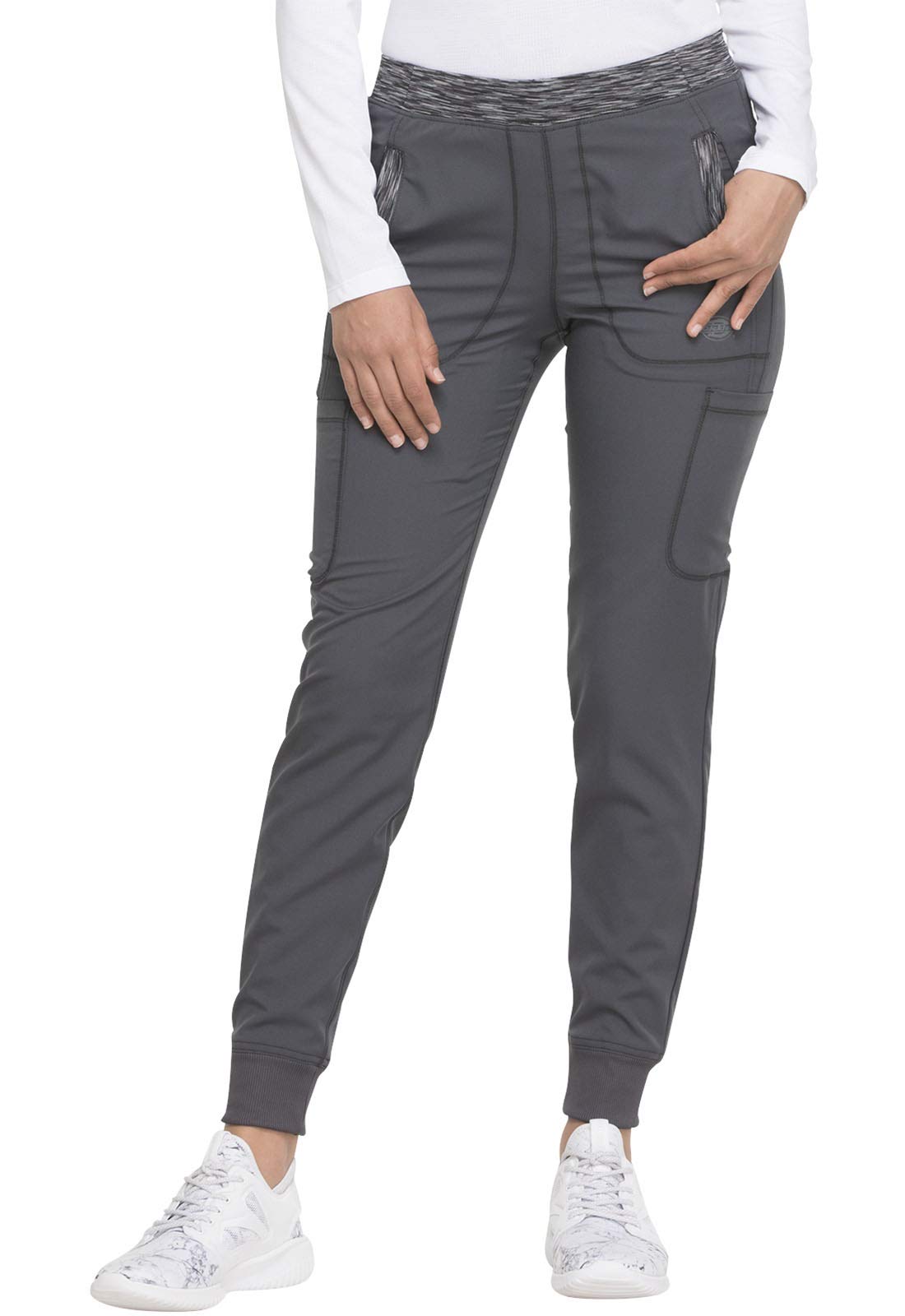 Dickies Dynamix Women Scrubs Pant Natural Rise Tapered Leg Jogger DK185