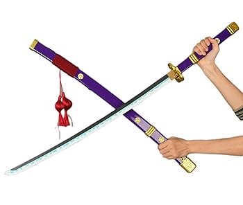 Amazon | 模造刀 ロロノア・ゾロ 木 104cm 大業物『閻魔』 日本