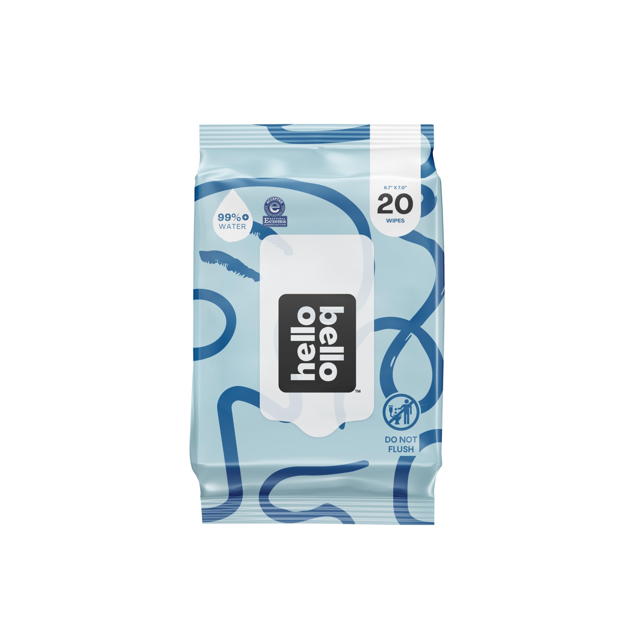 Hello Bello Premium Fragrance-Free Travel Size Baby Wipes