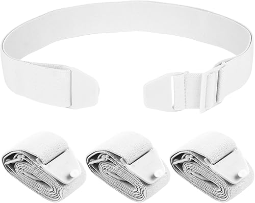 Paquete de 3 cinturones de ostomía para mujeres y hombres, cinturón de ostomía ajustable que se fija de forma segura a la bolsa de ostomía de 1.18 x