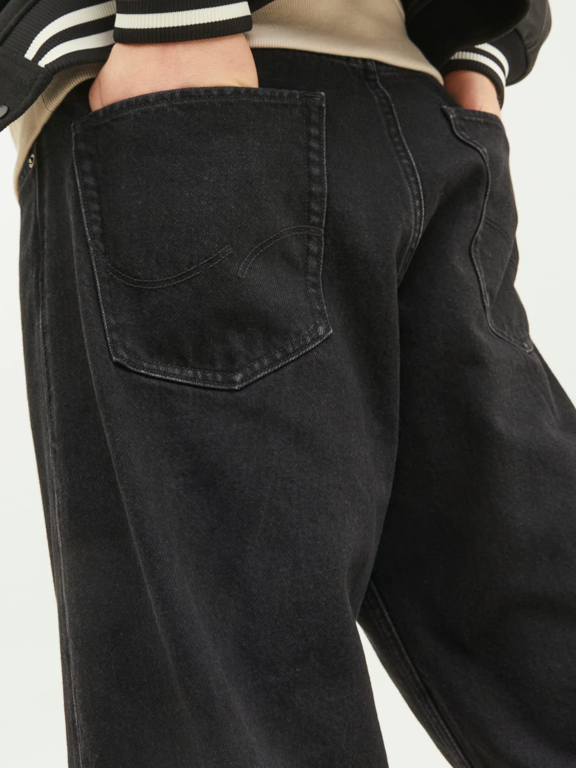 JACK & JONES Male Baggy Fit Jeans JJIALEX JJORIGINAL SBD 755 LN Baggy Fit Jeans
