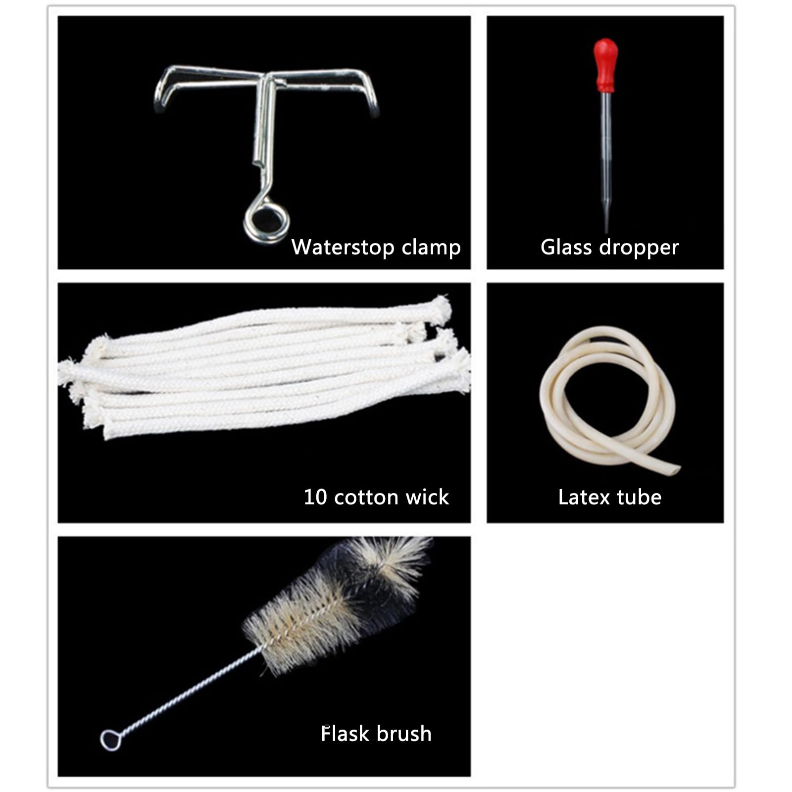 Kit de Destilación,Kit de Vidrio para Laboratorio de Química,Aparato de Destilación,Equipo de Destilación de Vidrio Borosilicato,Kit de Vidrio para Laboratorio