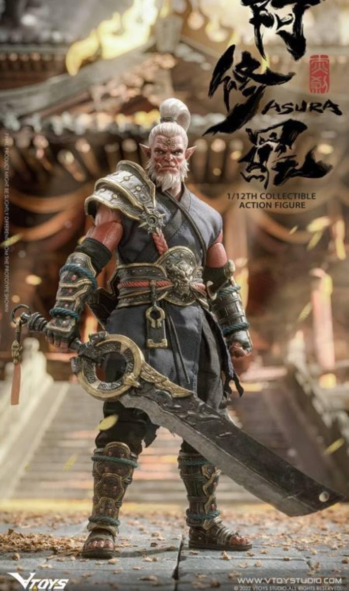 VTOYS Asura 阿修羅 赤刹 1/12 アクションフィギュア Amazon.co.jp: 1/12 阿修羅 赤刹 アクションフィギュア VTOYS Asura