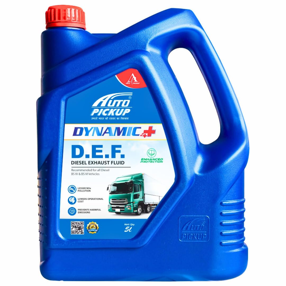 Auto Pickup 5L Dynamic Plus DEF ECO BLUE Diesel Exhaust Fluid For BS-6 SCR Oil Flush and Treatment (5 L, Pack of 1)
