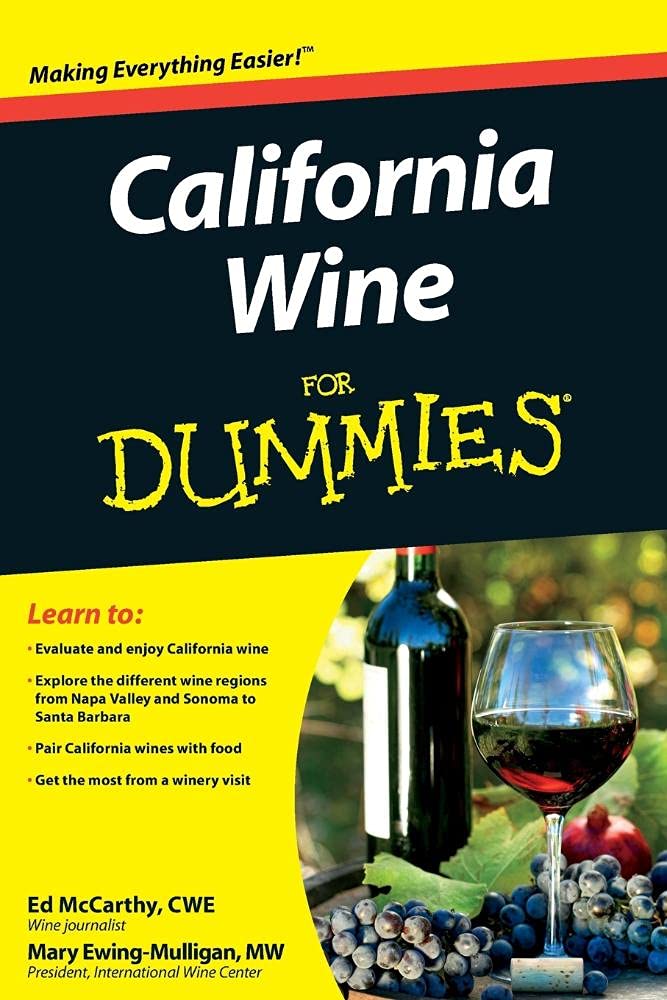 Amazon California Wine For Dummies McCarthy, Ed Wine & Winemaking