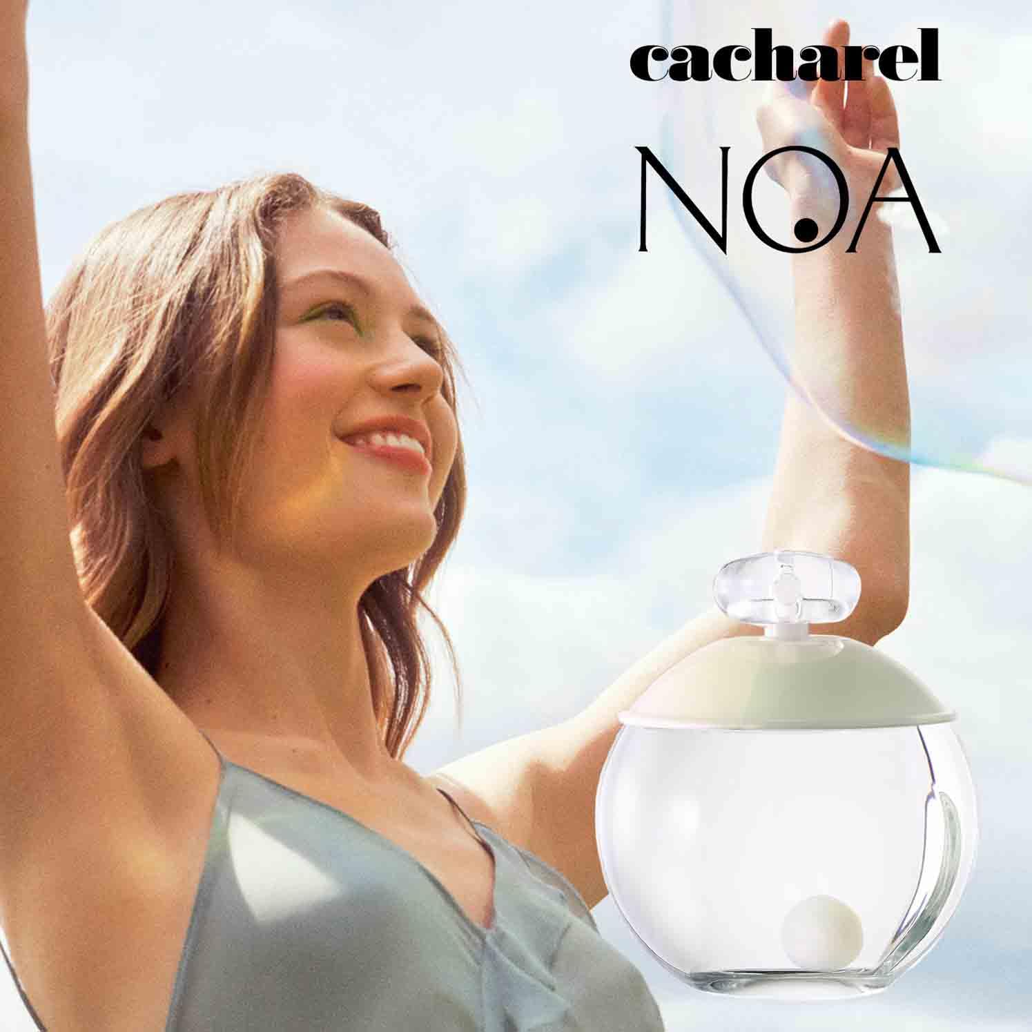 Cacharel Noa Eau de Toilette Donna, Profumo Floreale e Muschiato, Peonia, Vaniglia, Legni, Lunga Durata