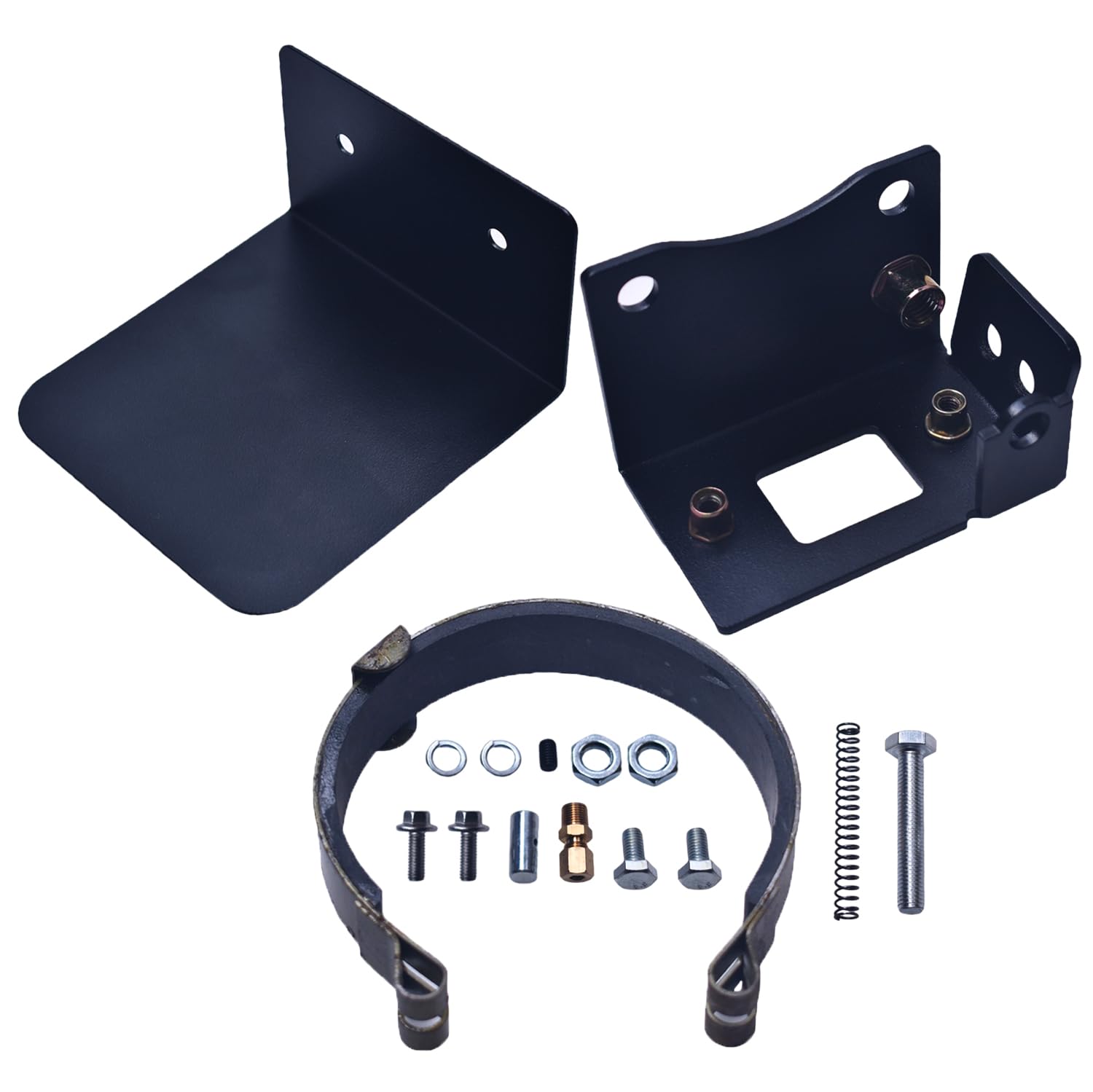 Kit de freno de banda de embrague centrífuga de 4 pulgadas para Predator Clinton Tecumseh Minibike y Go Kart para motores GX160, GX200, GX390