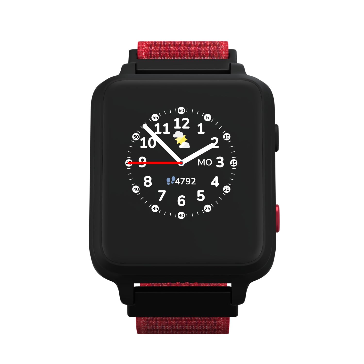 ANIO Anio5s 2023 Montre pour Enfant avec Fonction Appel, Montre de téléphone, Tracker, Messages, Mode Scolaire, Fonction SOS et détection