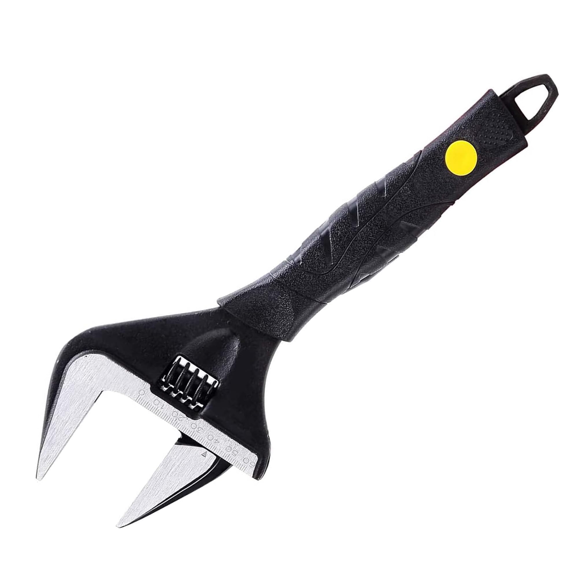 Chiave regolabile da 30,5 cm, con apertura a ganascia larga 60 mm, set di strumenti idraulici per idraulici, acciaio al cromo vanadio trattato termicamente con finitura in ossido nero