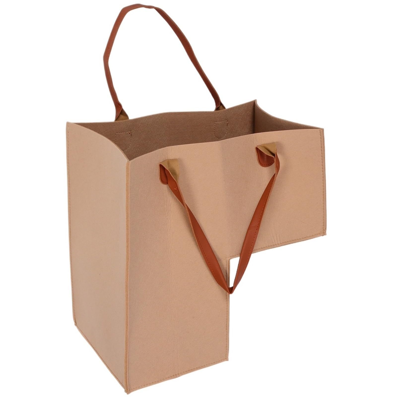 Stair Organizer Basket Folding Laundry Hamper Large Storage Pouch L-Shaped Staircase For Carpeted