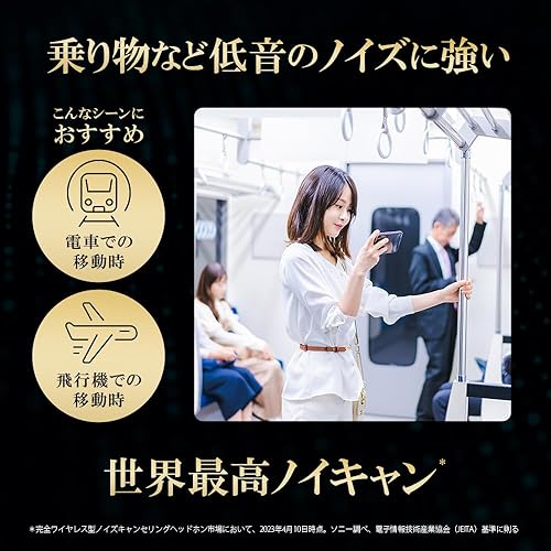 Miniatura 3 de Sony WF-1000XM5 Auriculares con cancelación de ruido con Alexa, batería de 24 horas, clasificación IPX4 - Para iOS y Android