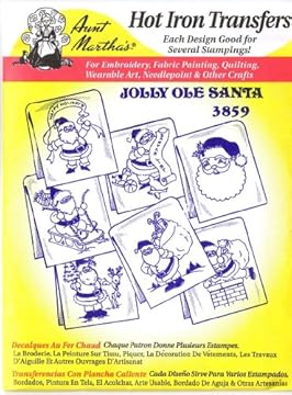 christmas embroidery iron transfers