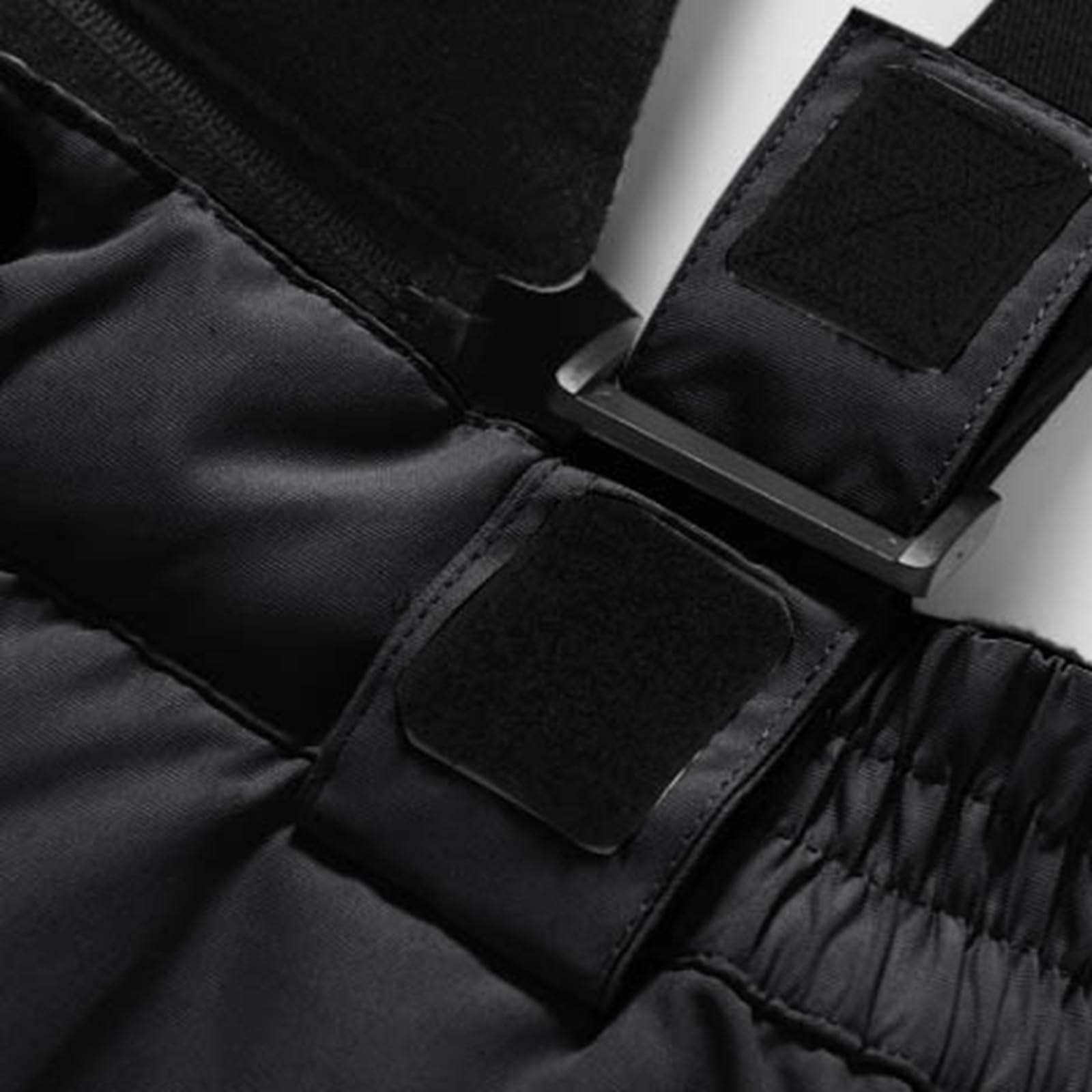 Generisch Pantalon de neige pour enfants : pantalon de ski garçons extra large pantalon de randonnée à ski grandes tailles combinaison de ski thermique pantalon d'hiver salopette de neige