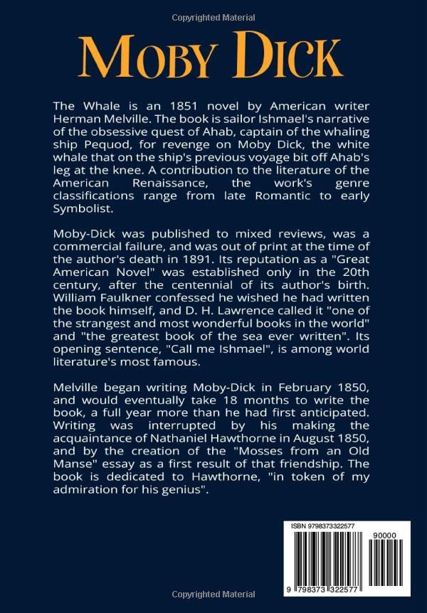 Miniatura 2 de Moby Dick The Original 1851 Edition (A Herman Melville Classic Novel)