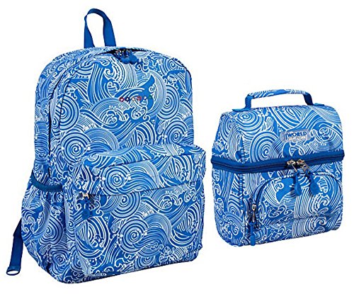 Image of J World New York Thomas Laptop Messenger Bag for Women & Men. Kids Computer Bookbag