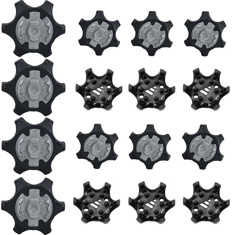 16 Pcs Anti-Slip Golf Cleats Golf Shoe Spikes TPU Replacement Cleats