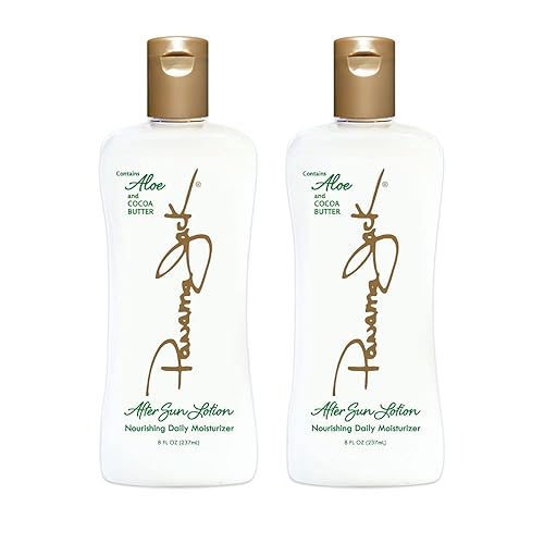 Miniatura 10 de Loción hidratante de Aloe de Panama Jack. Después del sol cuidado diario de la piel, contiene aloe, manteca de cacao, aceites de oliva y semillas de