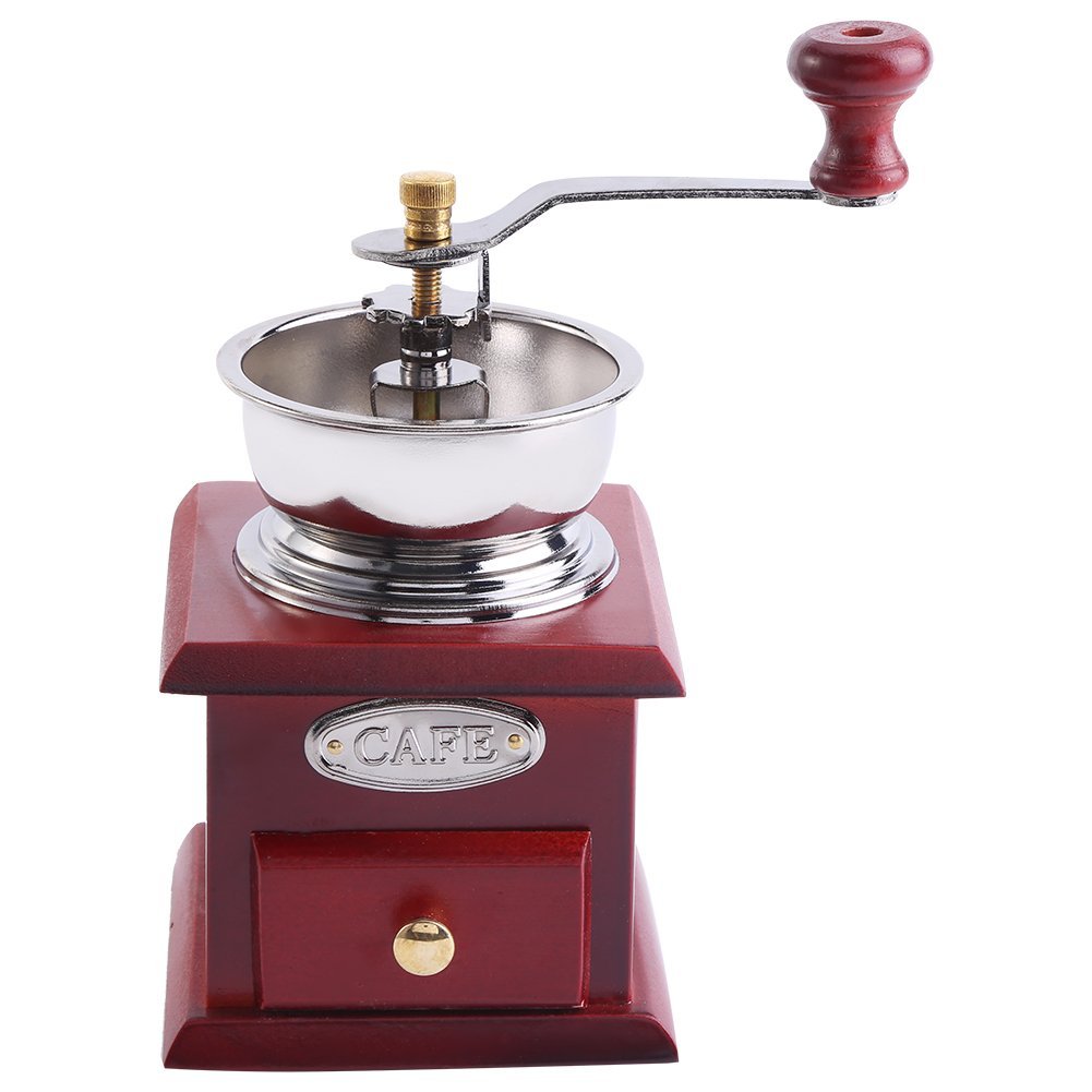 Amazon.co.jp: アンティークマニュアルコーヒーグラインダー、レトロ