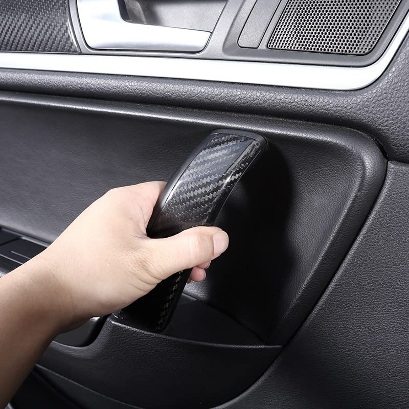 Porte Poignée Pour VW Pour Touareg 2003 2004 2005 2006 2007 2008 2009 Intérieur Porte Conducteur En Cuir Poignée De Traction Remplacer Poignées (Couleur
