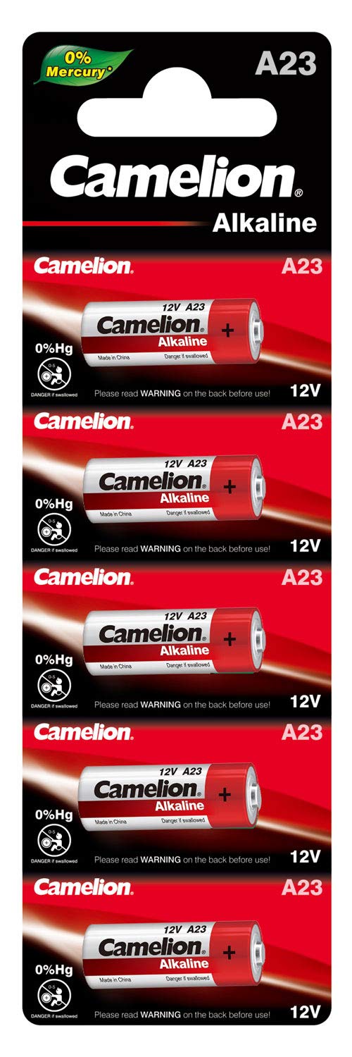 Camelion 11000523 Plus Alkaline Batterien LR23A/ 12 V/ 5er Pack | L'emballage peut differer