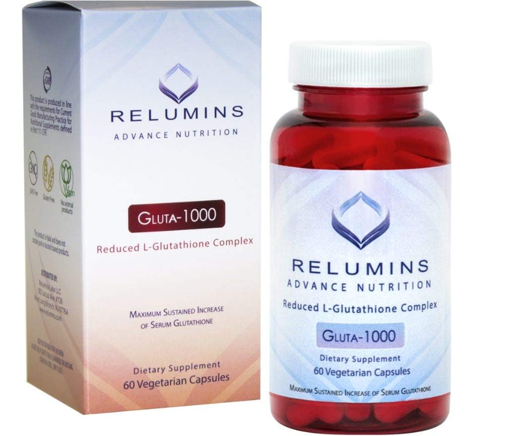 Gluta-1000 Advance Nutrition Formula | 60 Capsules | Vitality & Skin Clarity Support