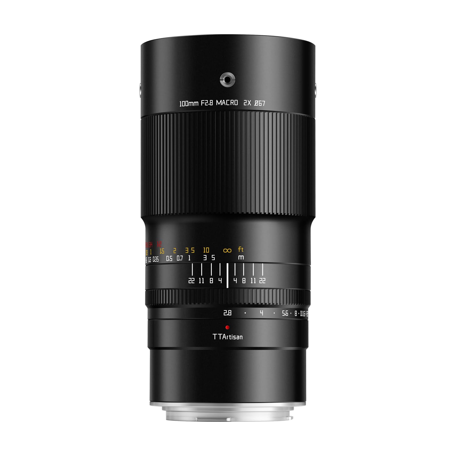 TTARTISAN 100mm F2.8 Macro 2X Obiettivo della Fotocamera per Nikon Z Mount Full Frame Messa a Fuoco Manuale Lens per Fotografia in Miniatura